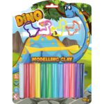 12 Modelling & Sculpting Clay (165 g.) 4 Cutters and Tool in Blister Card, Colourful Reusable DIY Soft, Creative Art & Crafts, Ideal Gift for Kids – sticks of clay & Tool Blister Card Pack