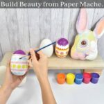 Paper Mache 100g. for Crafting, DIY Art Projects & School Projects Use – Modelling Material for Kids and Adults – Smooth Texture, Easy to Mold, Ideal for Handmade Figures and Creative Crafts - Image 2