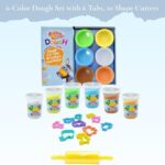 Kiddy Clay Combo Pack of 3 – Color Dough Set with 6 Tubs - Image 2