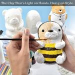 Paper Mache 100g. for Crafting, DIY Art Projects & School Projects Use – Modelling Material for Kids and Adults – Smooth Texture, Easy to Mold, Ideal for Handmade Figures and Creative Crafts - Image 3