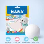 NARA 50g. White Color Light Clay, Air-Dry Modeling Clay for Kids, Artists & DIY Crafts – Soft, Lightweight, Easy to Mold, Ideal for Sculpting & Creative Projects - 50 g. - Image 2