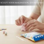 NARA 50g. White Color Light Clay, Air-Dry Modeling Clay for Kids, Artists & DIY Crafts – Soft, Lightweight, Easy to Mold, Ideal for Sculpting & Creative Projects - 50 g. - Image 5