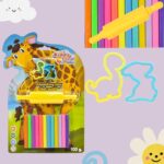 12 Modelling & Sculpting Clay with 2 Cutter & 1 Roller (100 g.) - Image 4