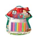 Kiddy Clay Modelling & Sculpting Clay with Cutters, Colorful Reusable DIY Children Soft Clay, Creative Art & Crafts, Ideal Gift for Kids, Blister Card Pack, 8 Vibrant Colors