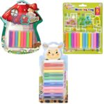 Modelling & Sculpting Clay Set for Soft & Slim Clay - Multicolor - Non-Sticky Material – Ideal for Arts, Crafts, and School Projects - Pack of 3 (200g, 150g & 100g)